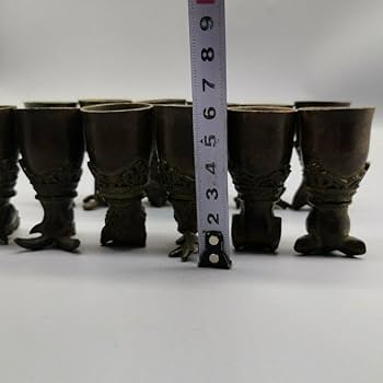 銅 細工 十二支獣首杯 装飾品 現代工芸品 美術品 置物 銅 細工 十二支獣首杯 装飾品 現代工芸品 美術品 置物（新品未